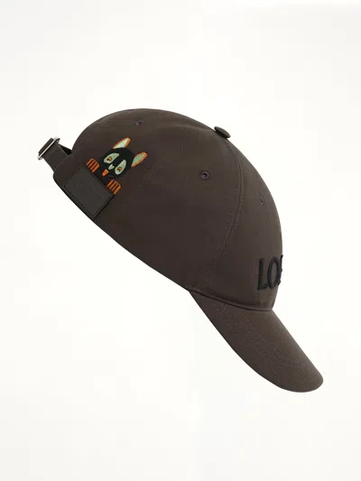 Loewe X Louis Wain Embroidered Baseball Cap In Black