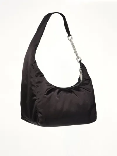 Rick Owens Gemini Shoulder Bag Adjustable Strap Hardware In Black