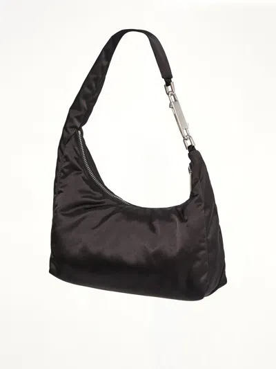 Rick Owens Gemini Shoulder Bag Adjustable Strap Hardware In Black