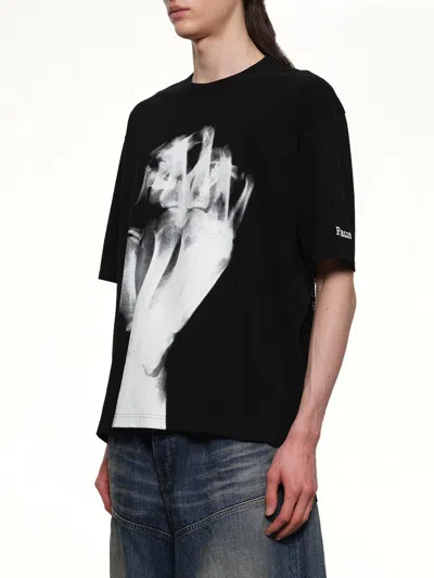 Undercover Oversize Faust Graphic T-shirt In Black