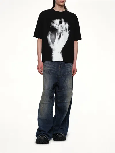 Undercover Oversize Faust Graphic T-shirt In Black