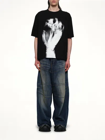 Undercover Oversize Faust Graphic T-shirt In Black
