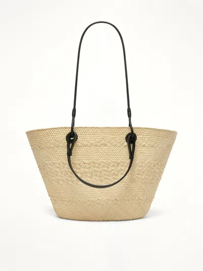 Loewe Anagram Basket Medium In Black