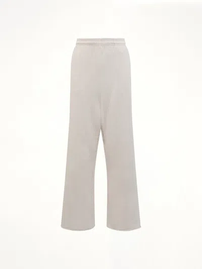 Entire Studios Pants In Beige Cotton In White
