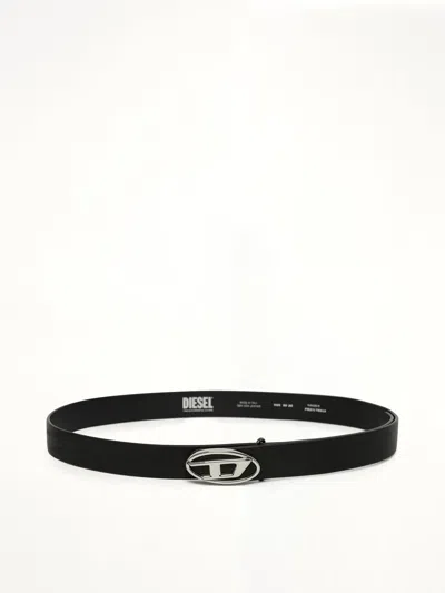 Diesel Black B-1dr-layer Belt In Black