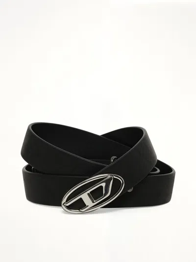 Diesel Black B-1dr-layer Belt In Black