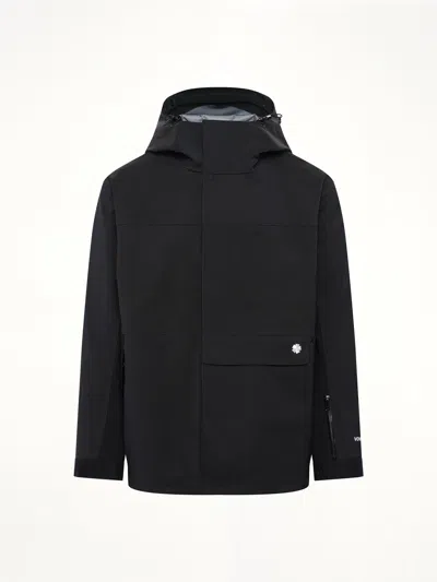 Vowels Shell Jacket In Black