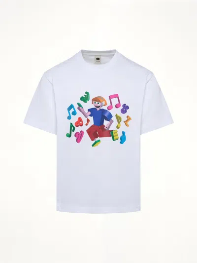 Vowels 3d T-shirt In Multi