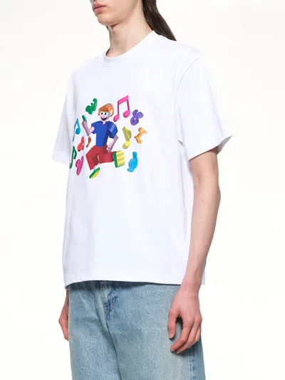 Vowels 3d T-shirt In Multi