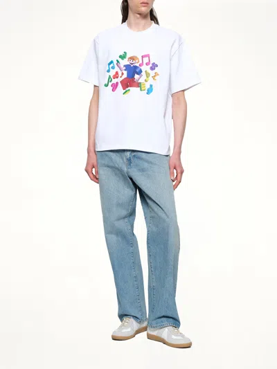 Vowels 3d T-shirt In Multi