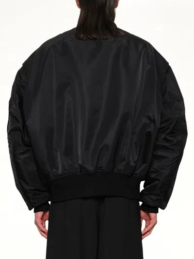 Entire Studios Cropped Broad Bomber In Multi