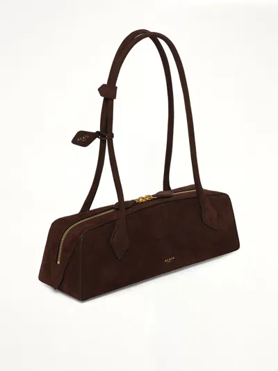 Alaïa Le Teckel Medium Bag In Brown