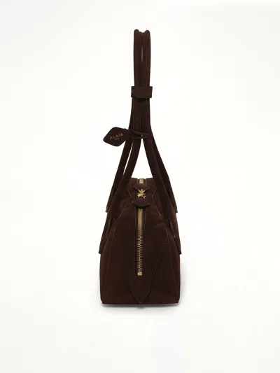 Alaïa Le Teckel Medium Bag In Brown