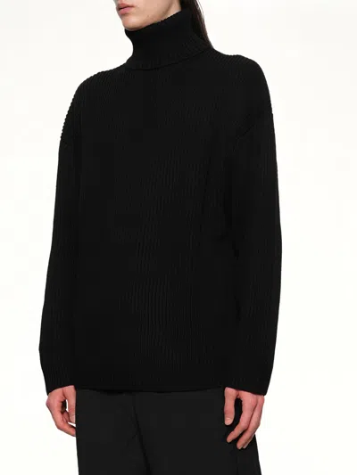 Entire Studios Chunky Turtleneck In Black