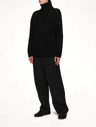 Entire Studios Chunky Turtleneck In Black