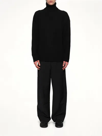 Entire Studios Chunky Turtleneck In Black