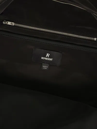 Represent Nylon Backpack In Black