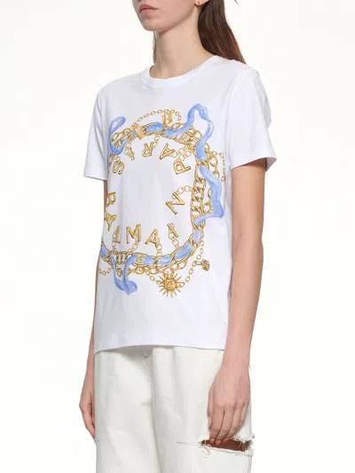 Balmain Paris Chain T-shirt In Multi