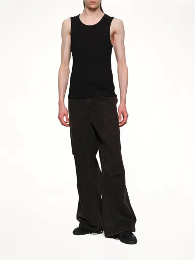 Entire Studios Sleveeless T-shirt In Black