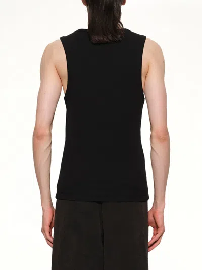 Entire Studios Sleveeless T-shirt In Black