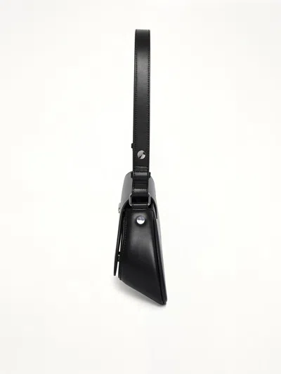Diesel Play Logo Plaque Shoulder Bag In Black
