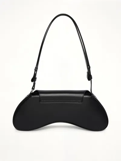 Diesel Play Logo Plaque Shoulder Bag In Black