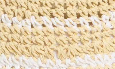 Nordstrom Stripe Packable Lantern Hat In Neutral