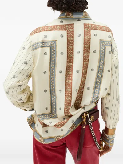 Versace Patterned Shirt In Multi