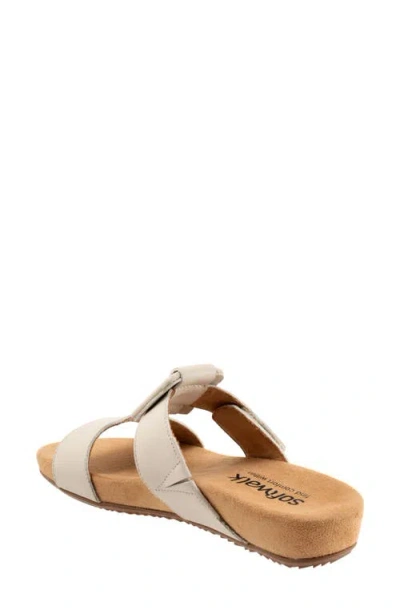 Softwalk Wide Width Bexley Sandal In Neutral
