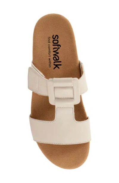 Softwalk Wide Width Bexley Sandal In Neutral