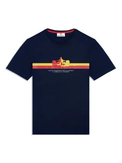 Sergio Tacchini Macchina T-shirt In Blue
