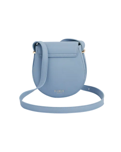Fable England X Peter Rabbit Blue Saddle Purse In Blue