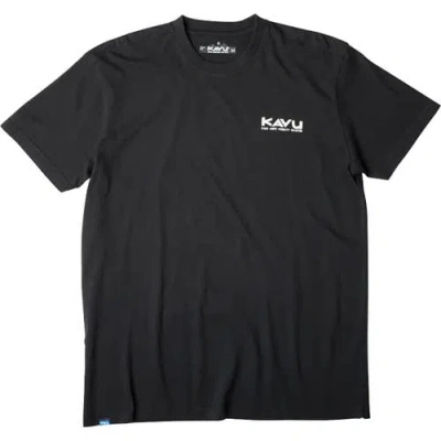 Kavu Klear Above Etch Art T-shirt In Black