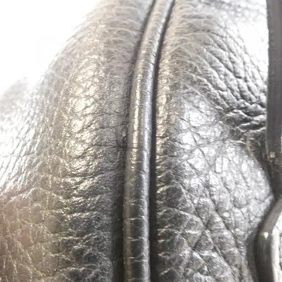 Pre-owned Gucci Black Leather Backpack ()