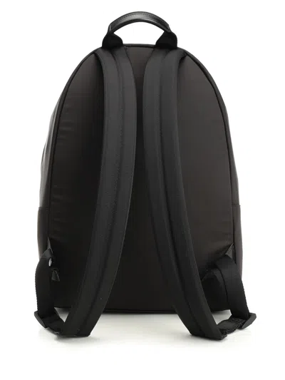Givenchy Black Backpack With Adjustable Shoulder Straps And Logo On Front In Tech Fabric Man