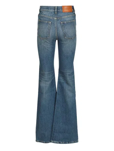 Chloé Flared Jeans Blue