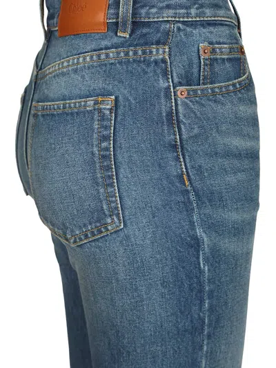 Chloé Flared Jeans Blue