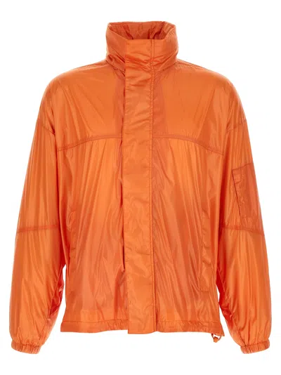 Laminar Foldable Jacket Puffer Jackets Orange In Orange