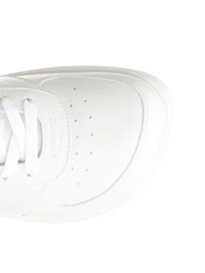 Loewe Jambo Sneaker In Soft Grained Calfskin Sneakers White In White