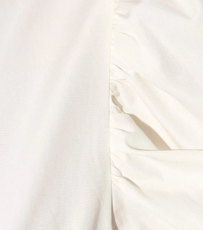 Shop Gucci Cotton Shirt In White Mageolia