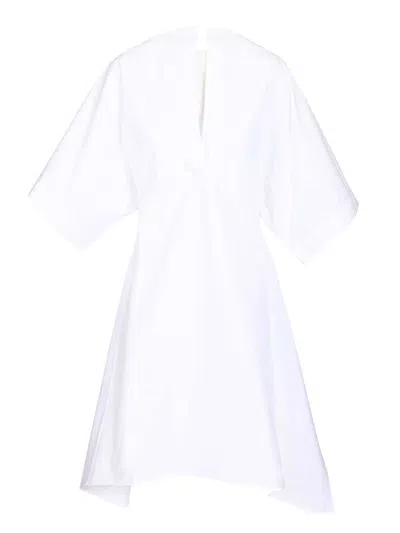 Jacquemus Moisson Tunic Dresses White In White