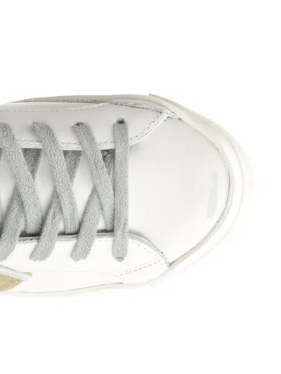 Philippe Model Prsx Triangle Patch Trainers In White