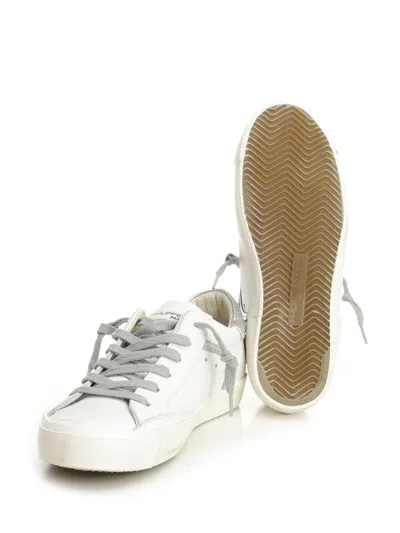 Philippe Model Prsx Triangle Patch Trainers In White
