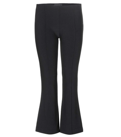 Shop The Row Beca Flared Trousers In Black