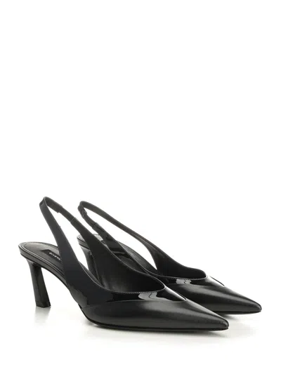 Givenchy Pointed Slingback Pumps In Black