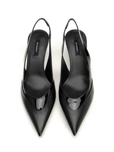 Givenchy Pointed Slingback Pumps In Black