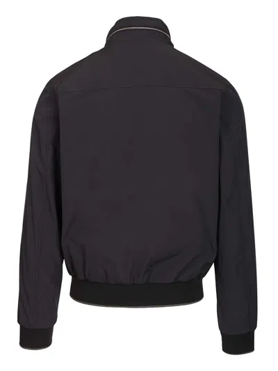 Moorer Tanner-at Bomber Regular Jackets Blue In Blue