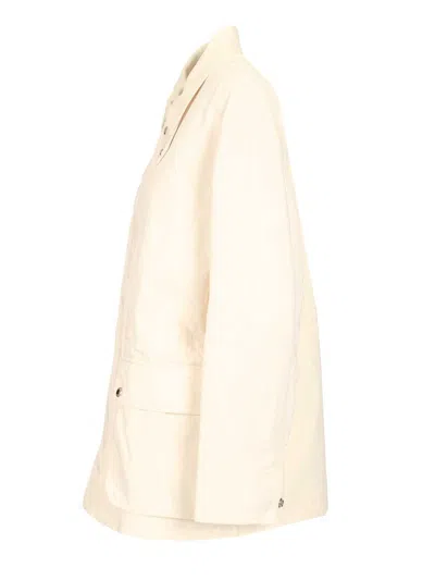 Dunst Flap-pocket Collared Jacket In Multi
