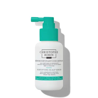 Christophe Robin Fortifying Scalp Serum With Amaranth Peptides In Transparent