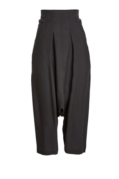 Rick Owens Cropped Pants In Black